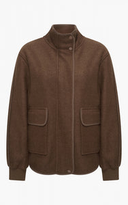 Alijd5A wintercoat Aimèe-2025009 Brown Brown