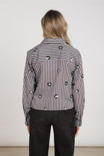 Afbeelding in Gallery-weergave laden, AmyBlouseStripeNKF02139393Chocolate_Sky__3
