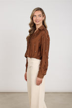 Afbeelding in Gallery-weergave laden, AnikaBlousePailletNKF02160385Espresso__2
