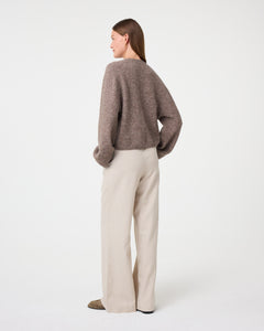 Ariel Cardigan 252P034 203 Walnut