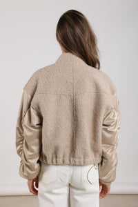 Baltimore Jacket Satin NKF13057 9 Sand