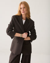 Afbeelding in Gallery-weergave laden, BlazerViscoseblendstripe1s1325-12495000754-Darkchocolate__1
