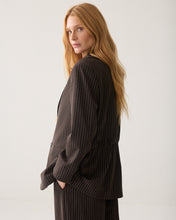 Afbeelding in Gallery-weergave laden, BlazerViscoseblendstripe1s1325-12495000754-Darkchocolate__3
