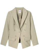 Afbeelding in Gallery-weergave laden, Blazer fitted foam uni 1s1151-11680 000648 - Frosted sage
