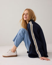 Afbeelding in Gallery-weergave laden, BlazerwithtapeViscoseblend1s1283-12364000495-Midnightblue__2
