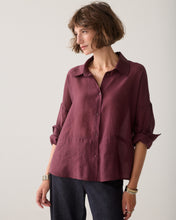Afbeelding in Gallery-weergave laden, BlouseLyocellblend2s3524-12492000335-Darkburgundy__3
