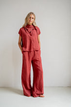 Afbeelding in Gallery-weergave laden, BlouseS26Z848335burgundy__2
