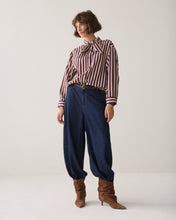 Afbeelding in Gallery-weergave laden, BlouseTwotonestripe2s3523-12490000335-Darkburgundy__3
