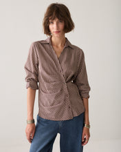 Afbeelding in Gallery-weergave laden, BlouseTwotonestripesmall2s3532-12491000335-Darkburgundy__1
