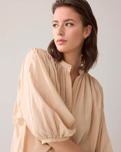 Afbeelding in Gallery-weergave laden, Blouse wide cotton viscose 2s3316-12173 000707 - Sesame

