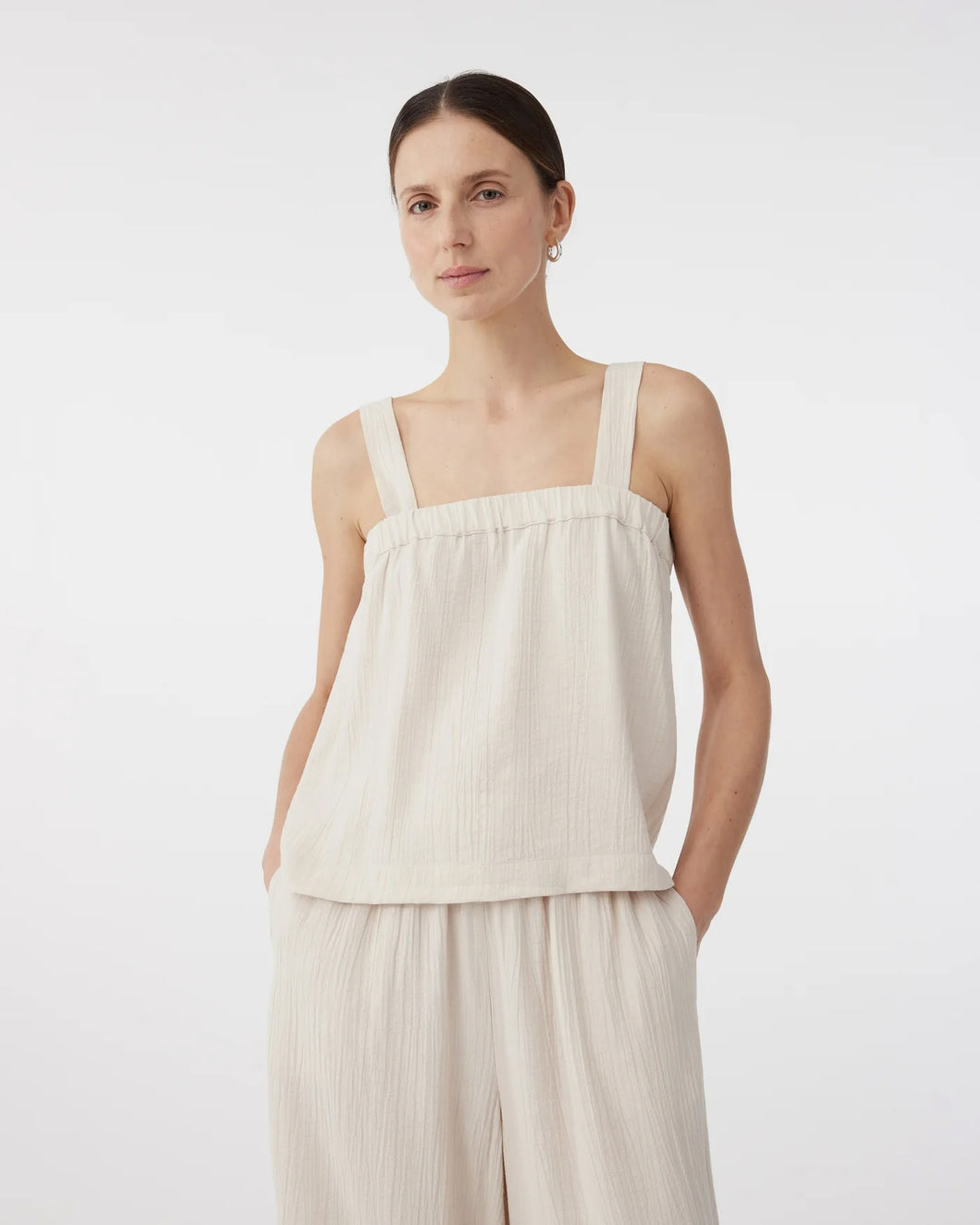 Bodil Top 251P097 260 Creme
