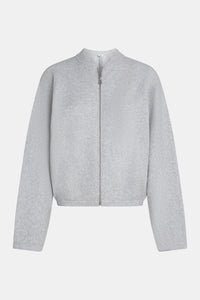 Cardigan W25B350 83m grey mel.