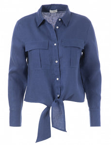 Cezanne blouse C3044 160 Navy blue