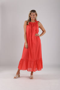 Cleo Dress NKS14006 61 Coral