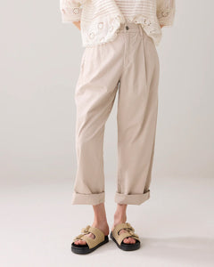 Cocoon chino pant lt wt aurora twill  4s2743-12194 000702 - Pebble beige
