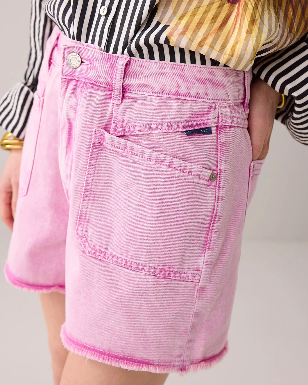 Denim short coloured denim 4s2797-5140 000557 - Cyclaam