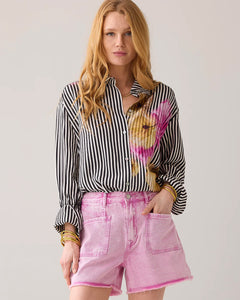 Denim short coloured denim 4s2797-5140 000557 - Cyclaam