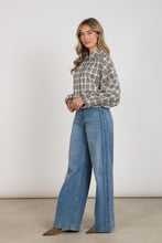 Afbeelding in Gallery-weergave laden, DominiqueJacketCheckNKF13121340Taupe_Offwhite__1
