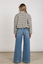 Afbeelding in Gallery-weergave laden, DominiqueJacketCheckNKF13121340Taupe_Offwhite__2
