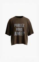 Afbeelding in Gallery-weergave laden, ElaraW6ShirtAimee-20260035BrownOff-whiteLetters__1
