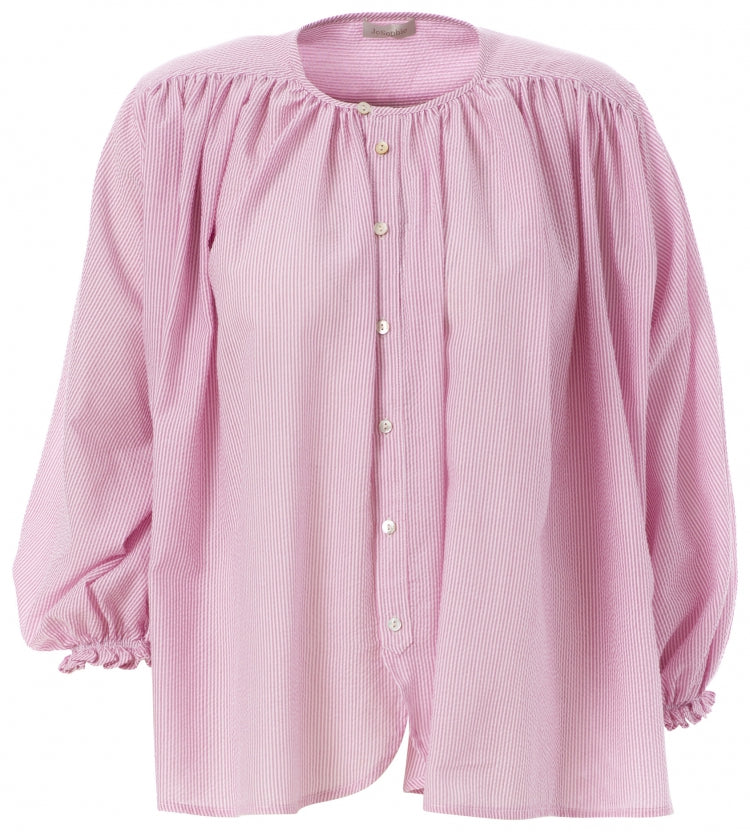 Gabon blouse G8002-1 204 Pink stripes