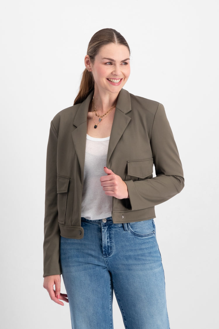 Gigi Jacket CR0063 305 Olive Green