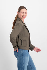 Gigi Jacket CR0063 305 Olive Green