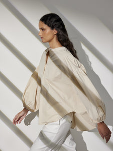 Ginko blouse G8039 700 Light sand