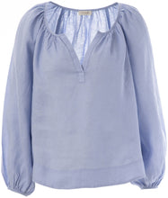 Afbeelding in Gallery-weergave laden, Herma blouse H9112 743 Chambray blue
