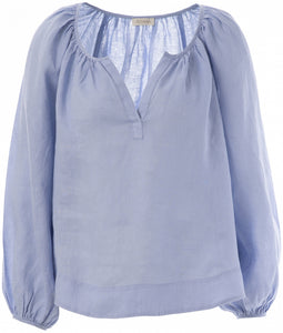 Herma blouse H9112 743 Chambray blue