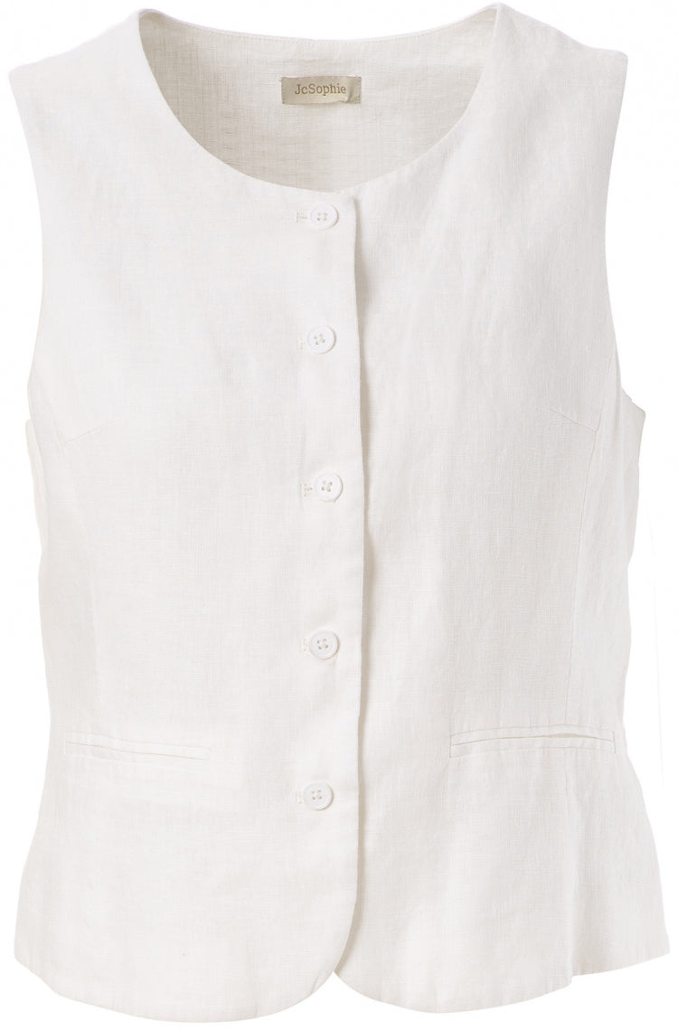 Hind vest H9118 101 Off white