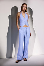Afbeelding in Gallery-weergave laden, Holiday trousers H9122 743 Chambray blue
