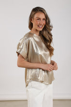 Afbeelding in Gallery-weergave laden, Irene Top Shiny NKF01024 4 Gold
