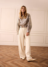 Afbeelding in Gallery-weergave laden, Jacket Lurex Jacquard 1s1205-12070 000113 - Cashmere
