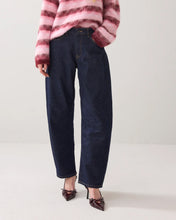 Afbeelding in Gallery-weergave laden, Jeans cocoon leg Twill comford denim 4s2849-5185 000492 - Night blue denim
