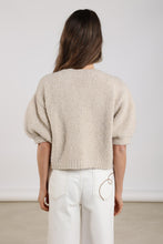 Afbeelding in Gallery-weergave laden, Jip Cardigan lurex NKF05011 9 Sand
