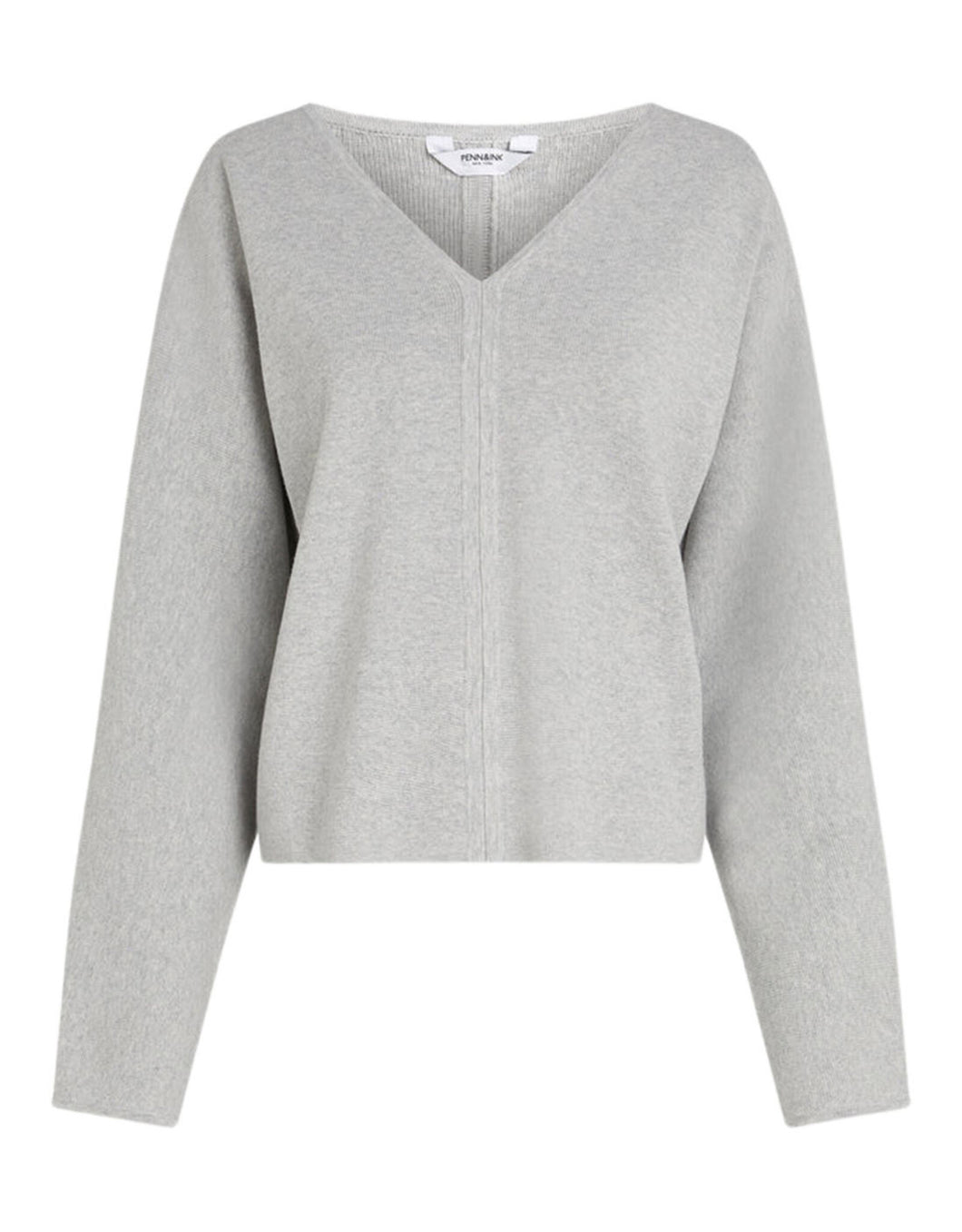 Jumper W24B273 83m grey mel.