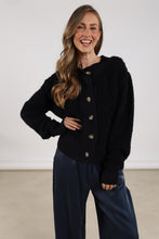 Afbeelding in Gallery-weergave laden, Kayle Cardigan NKF05016 70 Navy
