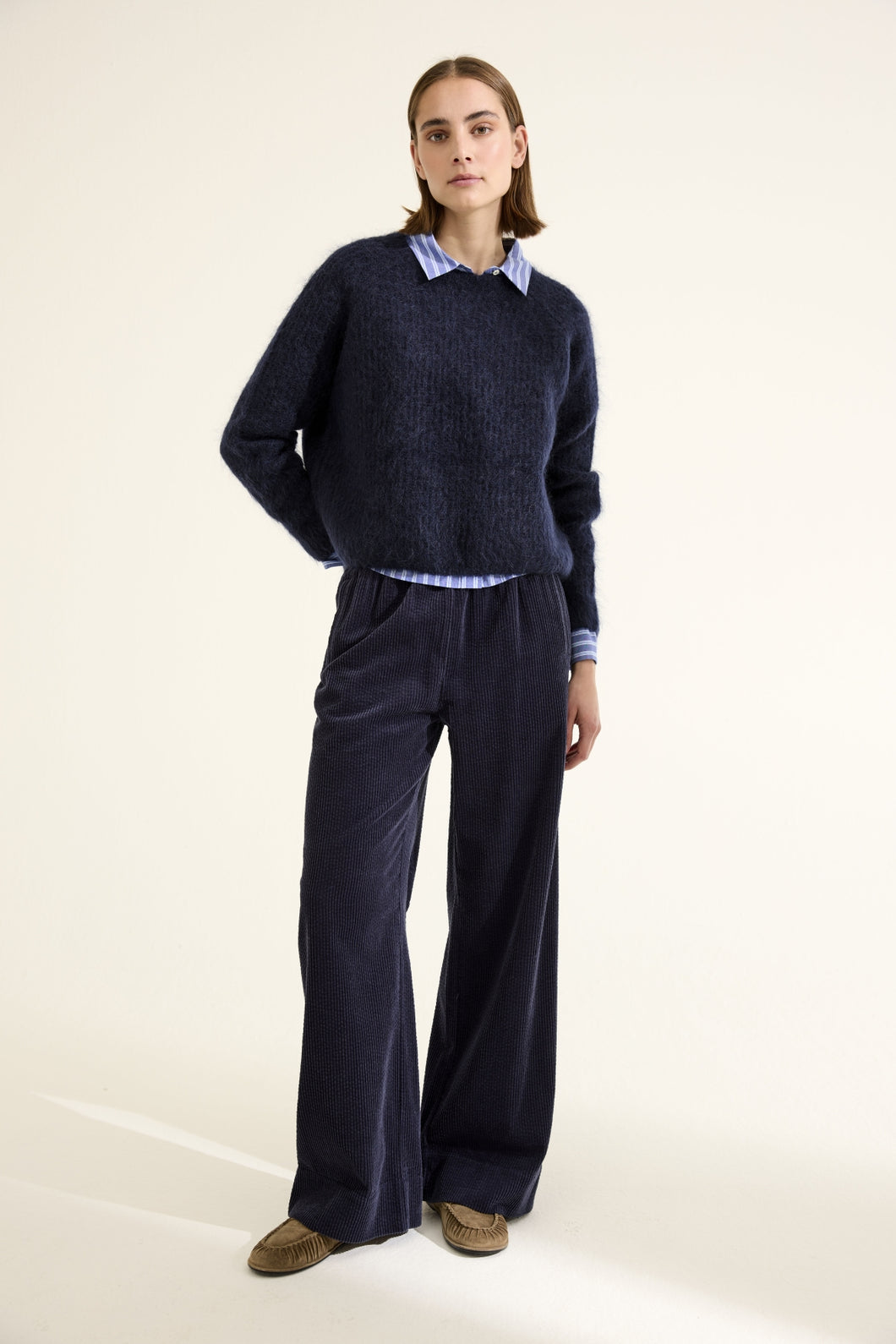 Keaton sweater K2305 151 Dark blue
