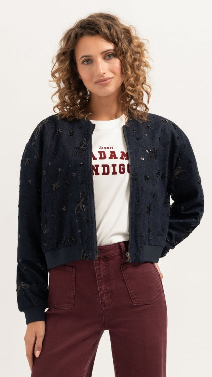 Lola Bomberjacket CR0387 1001 Black Sparkle