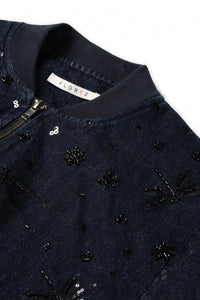 Lola Bomberjacket CR0387 1001 Black Sparkle