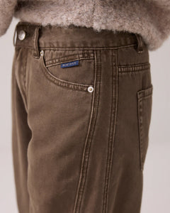 Loose fit coloured denim 4s2870-5140 000655 - Dark camo