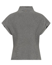 Afbeelding in Gallery-weergave laden, MMBiola Bine Knit Vest 173490 919 Grey Melange
