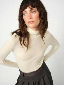 MMBouch Rollneck Knit 165910 180 Ecru