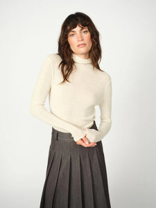 MMBouch Rollneck Knit 165910 180 Ecru