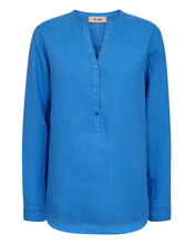 Afbeelding in Gallery-weergave laden, MMDanna Linen Blouse 163720 240 Regatta
