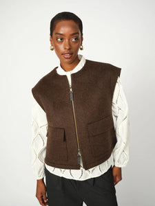 MMElise Loisa Wool Vest 173970 160 Delicioso