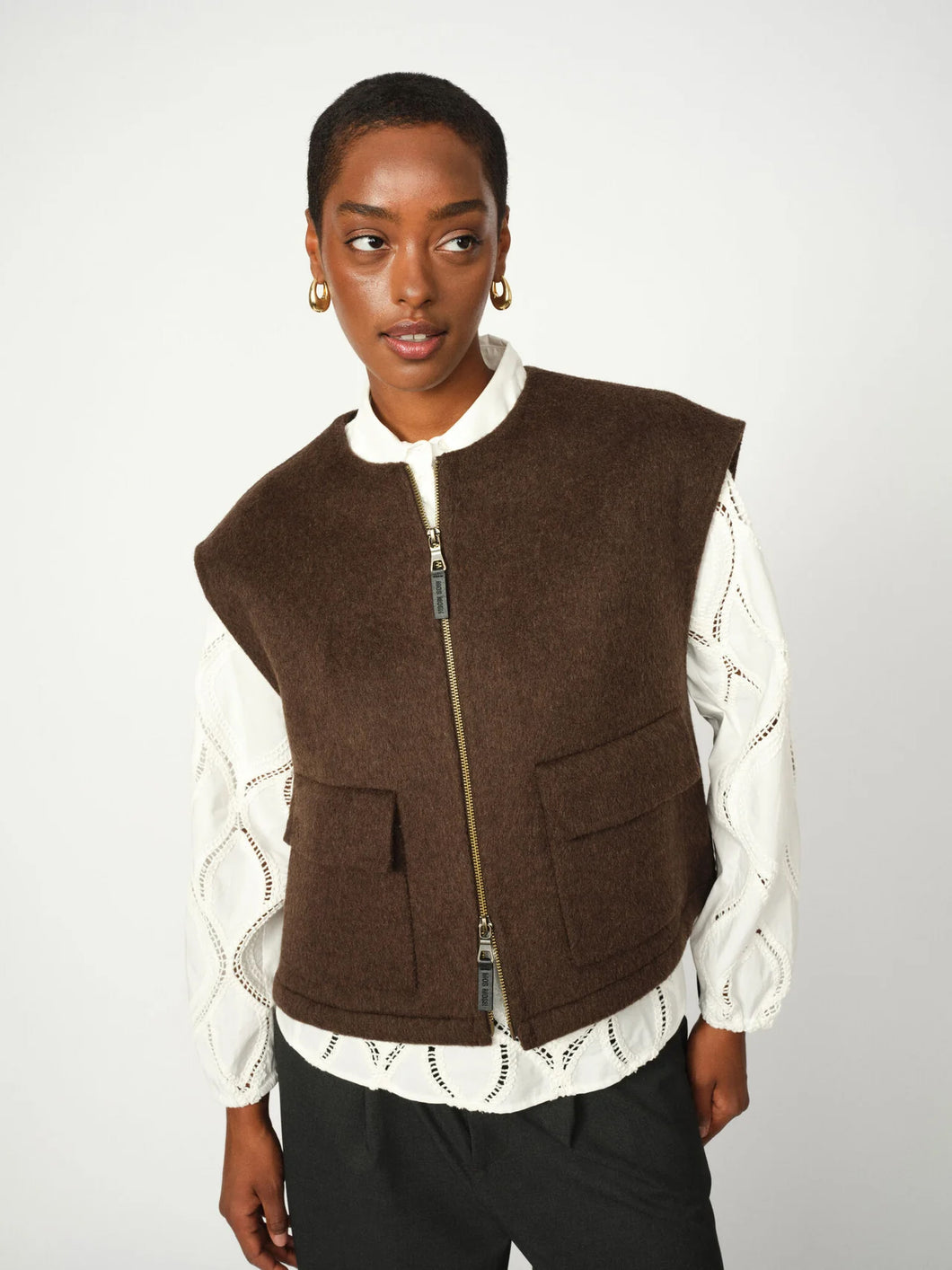 MMElise Loisa Wool Vest 173970 160 Delicioso