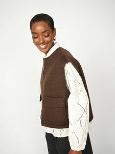 MMElise Loisa Wool Vest 173970 160 Delicioso