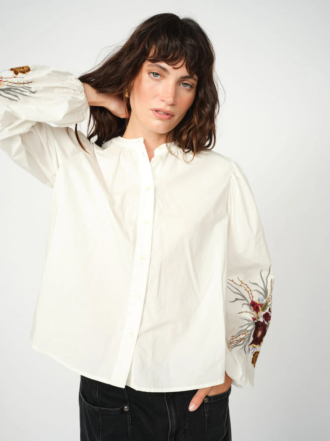 MMMysa Popli Shirt 173700 180 Ecru